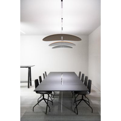 DERBY SOSPENSIONE MODERNA DIMMERABILE CON SCHERMATURA DARKLIGHT LED 21W LUCE 3000K DI STILNOVO STILNOVO MA&DE - Cristalensi Shop