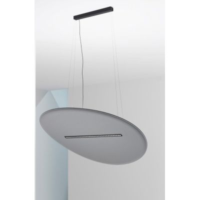 DERBY SOSPENSIONE MODERNA DIMMERABILE CON SCHERMATURA DARKLIGHT LED 21W LUCE 3000K DI STILNOVO STILNOVO MA&DE - Cristalensi Shop