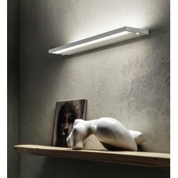 TABLET W2 LINEA LIGHT APPLIQUE 66 CM 38W LED BIANCA O NERA MODERNA LUCE DIREZIONABILE STILNOVO MA&DE - Cristalensi Shop Online