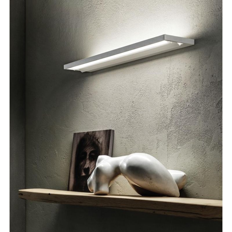 TABLET W2 LINEA LIGHT APPLIQUE 66 CM 38W LED BIANCA O NERA MODERNA LUCE DIREZIONABILE STILNOVO MA&DE - Cristalensi Shop Online