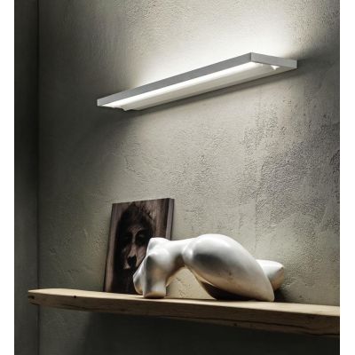 TABLET W2 LINEA LIGHT APPLIQUE 66 CM 38W LED BIANCA O NERA MODERNA LUCE DIREZIONABILE STILNOVO MA&DE - Cristalensi Shop Online