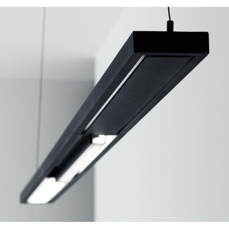 TABLET PX LINEA LIGHT SOSPENSIONE DI 136 CM 46W LED BIANCA O NERA MODERNA LUCE DIREZIONABILE STILNOVO MA&DE - Cristalensi Shop O
