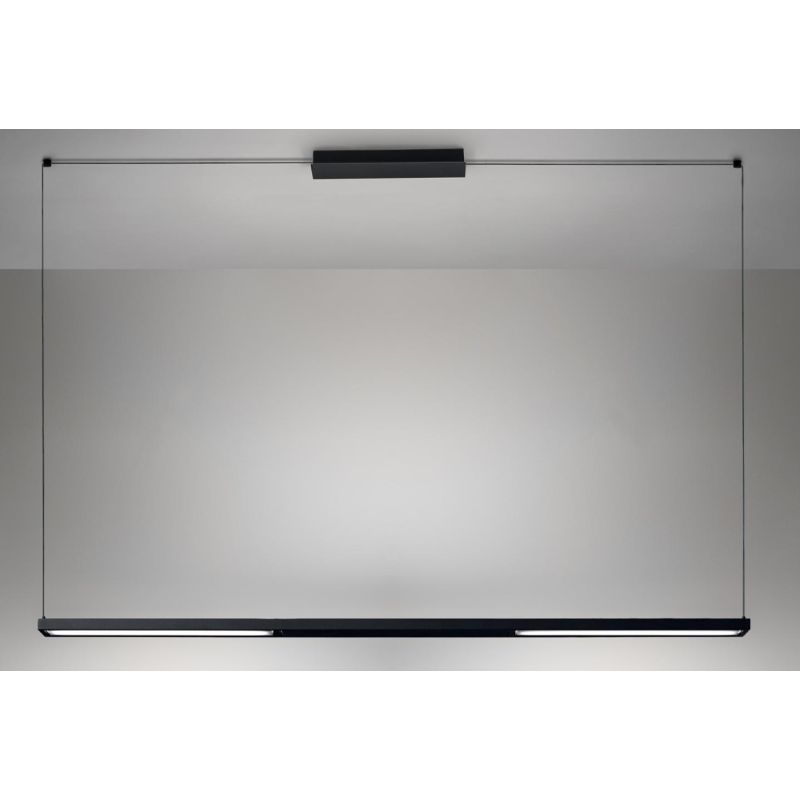 TABLET P1 SOSPENSIONE DI 96 CM 23W LED BIANCA O NERA MODERNA LUCE DIREZIONABILE STILNOVO MA&DE - Cristalensi Shop Online