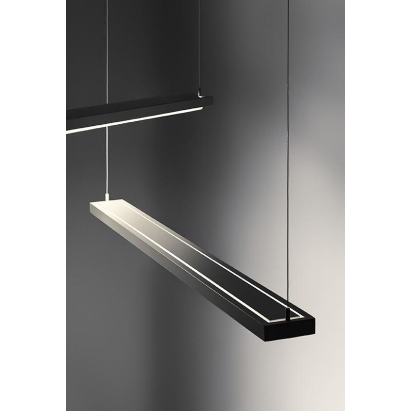 TABLET P1 SOSPENSIONE DI 96 CM 23W LED BIANCA O NERA MODERNA LUCE DIREZIONABILE STILNOVO MA&DE - Cristalensi Shop Online