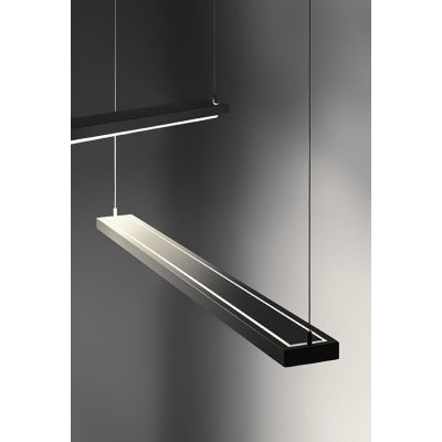 TABLET P1 SOSPENSIONE DI 96 CM 23W LED BIANCA O NERA MODERNA LUCE DIREZIONABILE STILNOVO MA&DE - Cristalensi Shop Online
