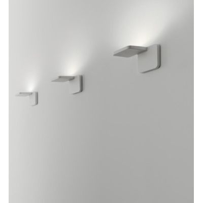 QUAD W APPLIQUE DESIGN MODERNO LED 19W LUCE 3000K BIANCA O NERA ORIGINALE 2 QUADRATI STILNOVO MA&DE - Cristalensi Shop Online