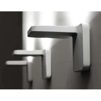 QUAD W APPLIQUE DESIGN MODERNO LED 19W LUCE 3000K BIANCA O NERA ORIGINALE 2 QUADRATI STILNOVO MA&DE - Cristalensi Shop Online