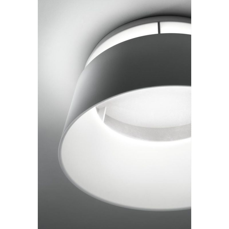 OXYGEN PLAFONIERA DIAMETRO 56 CM A LED 36W DISPONIBILE 4 COLORI LINEA LIGHT STILNOVO MA&DE - Cristalensi Shop Online