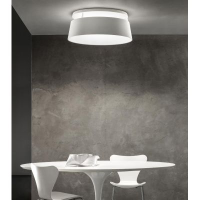 OXYGEN PLAFONIERA DIAMETRO 56 CM A LED 36W DISPONIBILE 4 COLORI LINEA LIGHT STILNOVO MA&DE - Cristalensi Shop Online