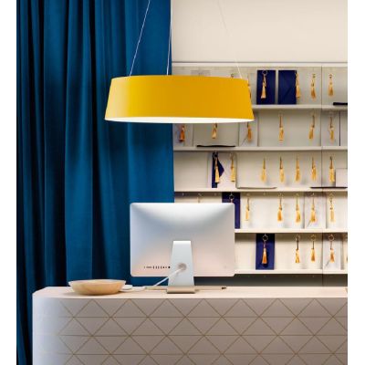 OXYGEN SOSPENSIONE DIAMETRO 75 CM A LED 50W DISPONIBILE 4 COLORI LINEA LIGHT STILNOVO MA&DE - Cristalensi Shop Online