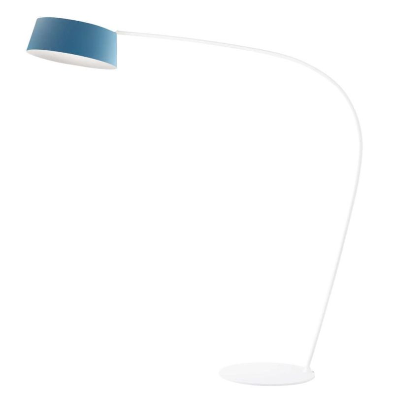 OXYGEN PIANTANA LAMPADA DA TERRA AD ARCO LED 36W LINEA LIGHT 4 COLORI MODERNA STILNOVO MA&DE - Cristalensi Shop Online