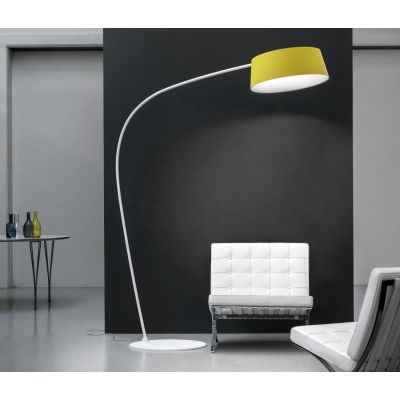 OXYGEN PIANTANA LAMPADA DA TERRA AD ARCO LED 36W LINEA LIGHT 4 COLORI MODERNA STILNOVO MA&DE - Cristalensi Shop Online