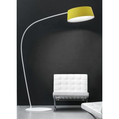 OXYGEN PIANTANA LAMPADA DA TERRA AD ARCO LED 36W LINEA LIGHT 4 COLORI MODERNA STILNOVO MA&DE - Cristalensi Shop Online