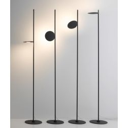 KIMIA PIANTANA MODERNA LED 25W LUCE 3000K ORIENTABILE BIANCA O NERA MARCHIO STILNOVO STILNOVO MA&DE - Cristalensi Shop Online