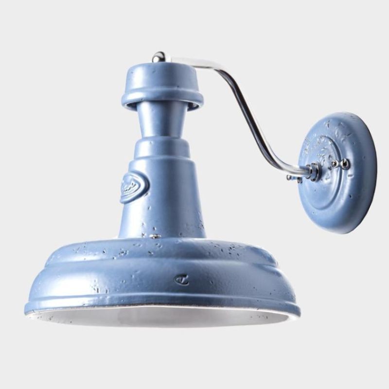 TORINO LAMPADA DA PARETE RUSTICA D27 CM IN TERRACOTTA DECORATA MADE IN ITALY TOSCOT - Cristalensi Shop Online
