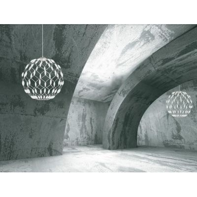 WELL S60 LAMPADARIO SOSPENSIONE DIAMETRO 60 CM LED 72W DIMMERABILE MODERNO BIANCO PROMOINGROSS - Cristalensi Shop Online