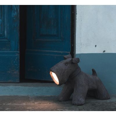 JULE SIMPATICA LAMPADA DA TERRA PER ESTERNI IP55 IN TERRACOTTA COLORATA MADE IN ITALY TOSCOT - Cristalensi Shop Online