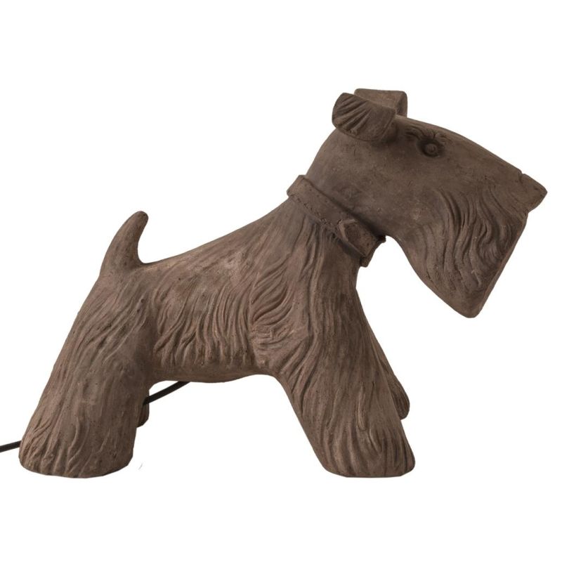 JULE SIMPATICA LAMPADA DA TERRA PER ESTERNI IP55 IN TERRACOTTA COLORATA MADE IN ITALY TOSCOT - Cristalensi Shop Online