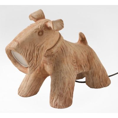 JULE SIMPATICA LAMPADA DA TERRA PER ESTERNI IP55 IN TERRACOTTA COLORATA MADE IN ITALY TOSCOT - Cristalensi Shop Online