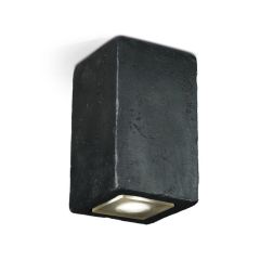 SMITH PLAFONIERA RUSTICA H13 CM IP65 LED 3,5W LUCE 3000K O 2700K IN TERRACOTTA MADE IN ITALY TOSCOT - Cristalensi Shop Online