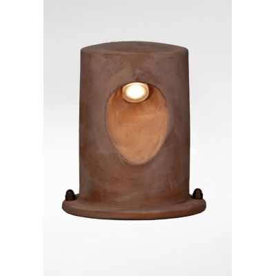 U-BOAT PALETTO DA GIARDINO IP65 IN TERRACOTTA 2 LUCI LED 7W LUCE 3000-2700K MADE IN ITALY TOSCOT - Cristalensi Shop Online