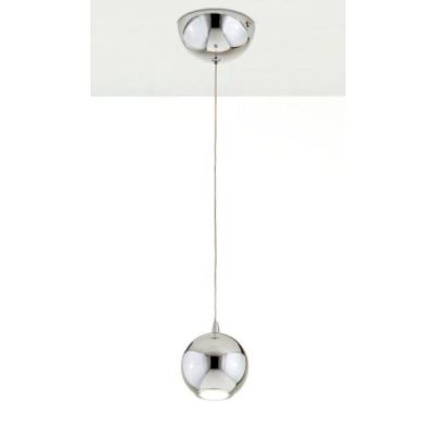 2033 SOSPENSIONE SINGOLA IN METALLO CROMATO E LED INTEGRATO DA 3W AFFRALUX - Cristalensi Shop Online