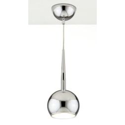 BOL AFFRALUX SOSPENSIONE SINGOLA IN METALLO CROMATO ECONOMICA AFFRALUX - Cristalensi Shop Online 2