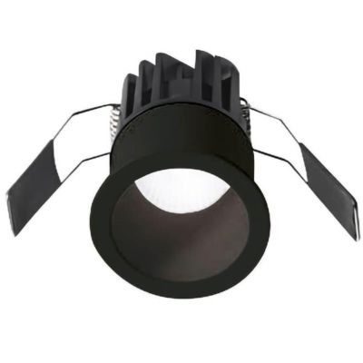 FARETTO DA INCASSO IN ALLUMINIO BIANCO O NERO LED 8W LUCE 3000K O 4000K ANGOLO LUCE 38° GEA LUCE - Cristalensi Shop Online