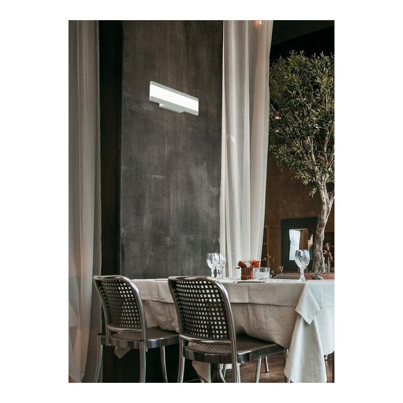 RAIL A28 APPLIQUE LED 14W LUCE DIFFUSA 14 COLORI MODERNO ECONOMICO PROMOINGROSS - Cristalensi Shop Online