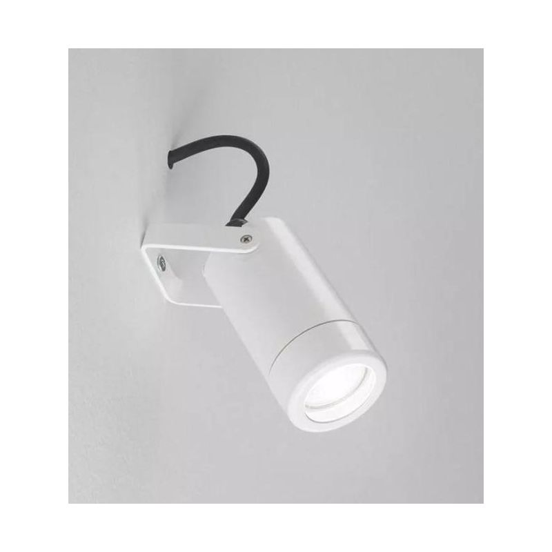 314-315 FARETTO DA ESTERNO ORIENTABILE IP54 ANTI SALSEDINE BIANCO E ANTRACITE ATTACCO GU10 ISYLUCE - Cristalensi Shop Online