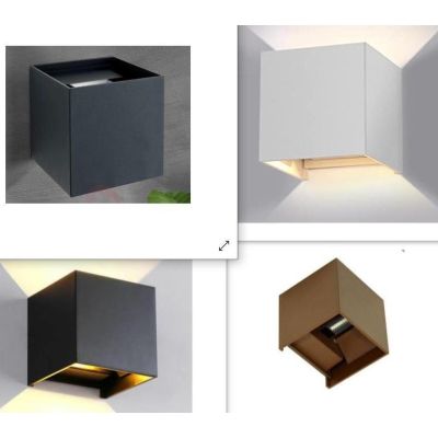 CUBO LED 16W PER ESTERNO IP54 DISPONIBILE IN 4 COLORI CON FLUSSO REGOLABILE ISYLUCE ECONOMICO ISYLUCE - Cristalensi Shop Online