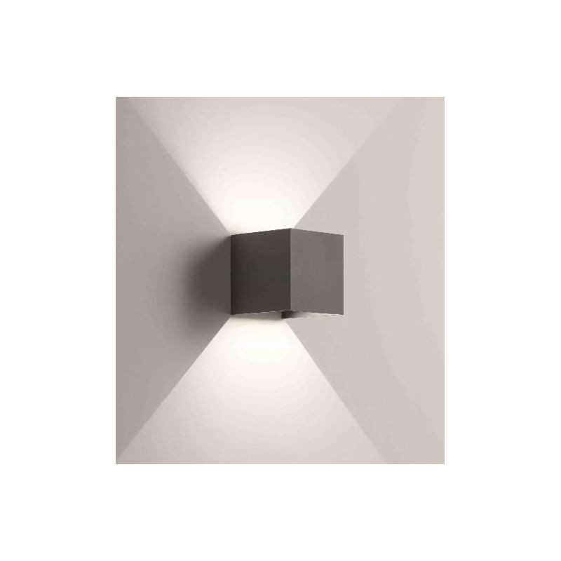 CUBO LED 16W PER ESTERNO IP54 DISPONIBILE IN 4 COLORI CON FLUSSO REGOLABILE ISYLUCE ECONOMICO ISYLUCE - Cristalensi Shop Online