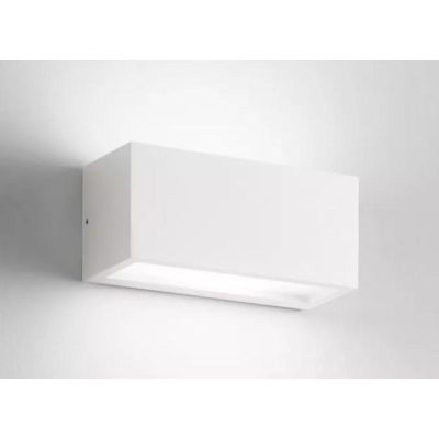 METRO' APPLIQUE ESTERNO IP54 DI ISYLUCE PORTALAMPADE E27 BIANCO NERO CORTEN ANTRACITE ECONOMICO ISYLUCE - Cristalensi Shop Onlin