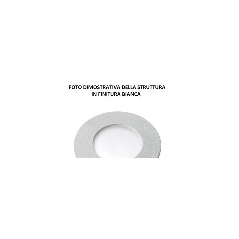 ALDO FARETTO DA INCASSO ROTONDO IP67 IN RESINA GRIGIA,NERA O BIANCA LED 1,7W DA ESTERNO DARK LIGHT - Cristalensi Shop Online