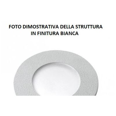 ALDO FARETTO DA INCASSO ROTONDO IP67 IN RESINA GRIGIA,NERA O BIANCA LED 1,7W DA ESTERNO DARK LIGHT - Cristalensi Shop Online