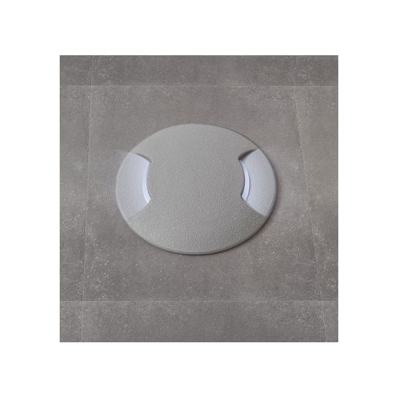 CECI 120 DUE TAGLI INCASSO CARRABILE IN RESINA NERO O GRIGIO CON LAMPADINA LED SOSTITUIBILE DARK LIGHT - Cristalensi Shop Online