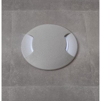 CECI 120 DUE TAGLI INCASSO CARRABILE IN RESINA NERO O GRIGIO CON LAMPADINA LED SOSTITUIBILE DARK LIGHT - Cristalensi Shop Online
