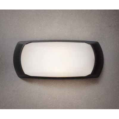 APPLIQUE PER ESTERNO FRANCY IP66 IN TRE COLORI LUCE DIFFUSA MODERNO DARK LIGHT - Cristalensi Shop Online