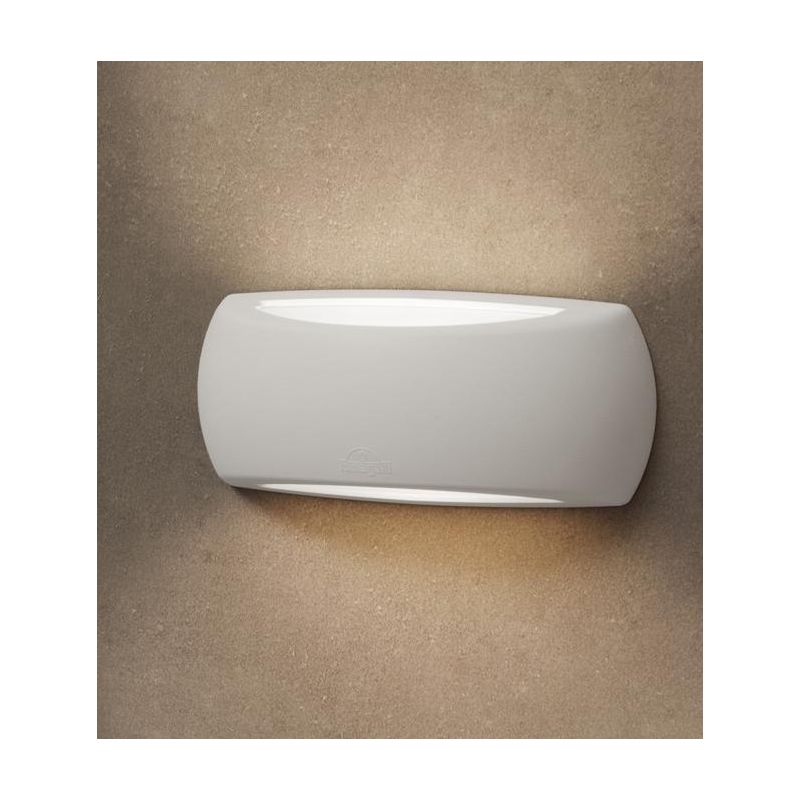 APPLIQUE PER ESTERNO FRANCY IP66 DISPONIBILE IN 3 COLORI LUCE SOPRA SOTTO DARK LIGHT - Cristalensi Shop Online