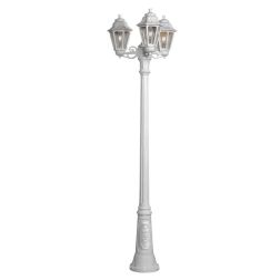 GIGIBISSO ANNA LAMPIONE H209 CM IP55 CON LANTERNE BIANCO O NERO IN RESINA ECONOMICO MADE IN ITALY DARK LIGHT - Cristalensi Shop 2