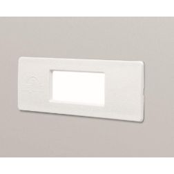 NINA 150 FARETTO RETTANGOLARE DA INCASSO IP55 IN RESINA 3 COLORI MADE IN ITALY DARK LIGHT - Cristalensi Shop Online