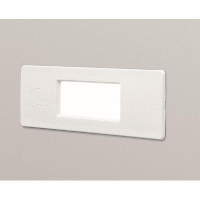 NINA 150 FARETTO RETTANGOLARE DA INCASSO IP55 IN RESINA 3 COLORI MADE IN ITALY DARK LIGHT - Cristalensi Shop Online