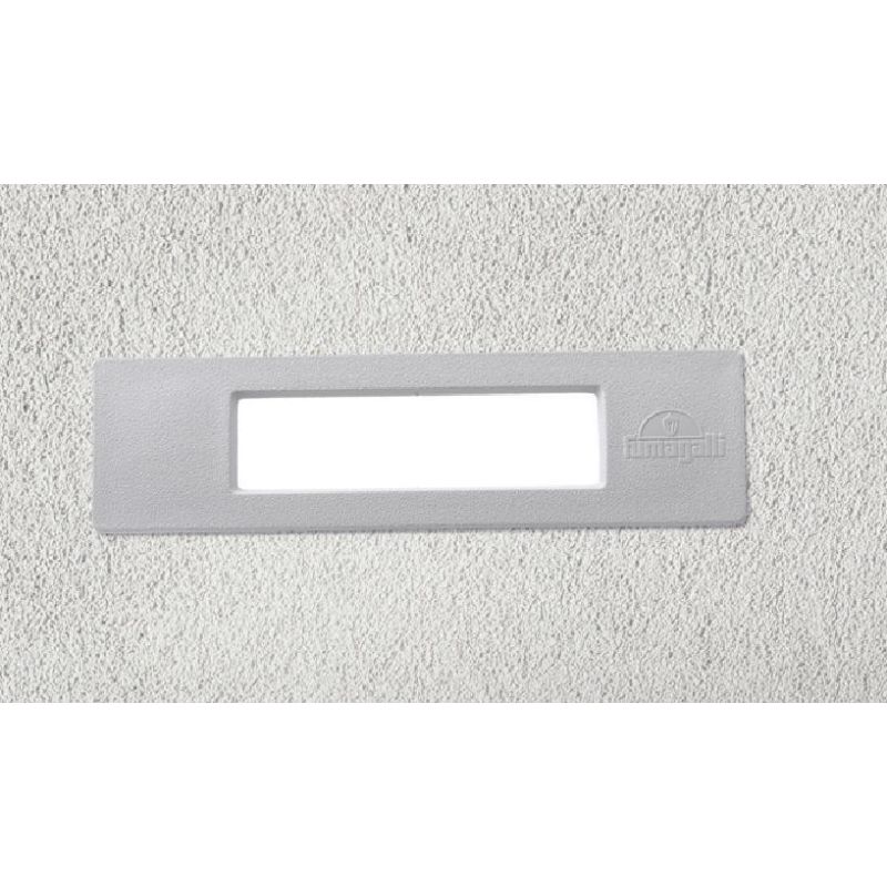 NINA 190 FARETTO RETTANGOLARE DA INCASSO IP55 IN RESINA 3 COLORI MADE IN ITALY DARK LIGHT - Cristalensi Shop Online