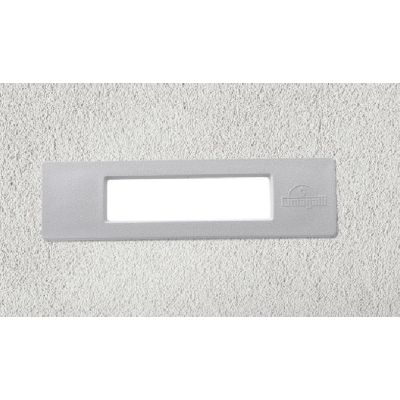 NINA 190 FARETTO RETTANGOLARE DA INCASSO IP55 IN RESINA 3 COLORI MADE IN ITALY DARK LIGHT - Cristalensi Shop Online