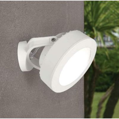 FARETTO PER ESTERNO IP66 IN RESINA TRE COLORI DIREZIONABILE LAMPADINA LED INCLUSA DARK LIGHT - Cristalensi Shop Online