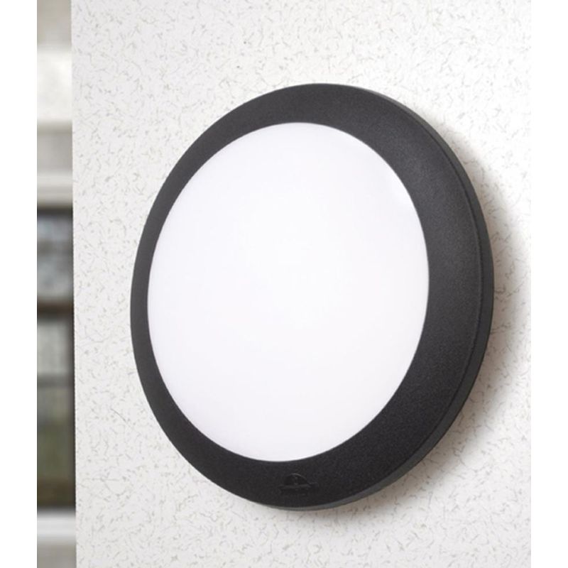 UMBERTA APPLIQUE DA ESTERNI IP66 ROTONDA MADE IN ITALY FUMAGALLI 3 COLORI DARK LIGHT - Cristalensi Shop Online