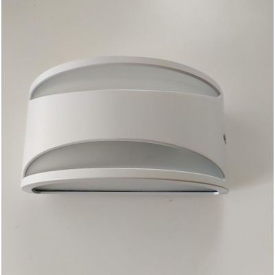 MERIDIAN PLUS PARETE GRANDE DIFFUSORE IN VETRO SATINATO IP65 TRE COLORI Garden Luce - Cristalensi Shop Online