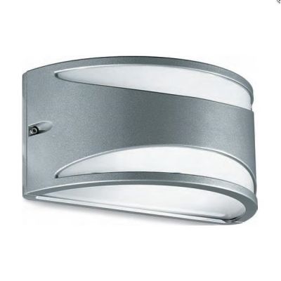 MERIDIAN APPLIQUE PER ESTERNO PICCOLA DIFFUSORE IN VETRO IP65 TRE COLORI Garden Luce - Cristalensi Shop Online