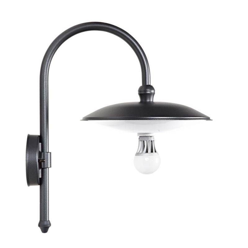 525 LAMPADA DA PARETE IN ALLUMNIO Garden Luce - Cristalensi Shop Online