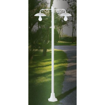 Palo esterno in alluminio altezza 220 cm Garden Luce - Cristalensi Shop Online